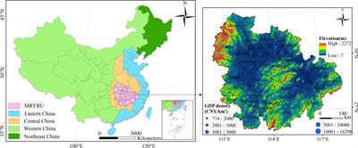 Spatio-temporal analysis of the impact of land urbanization on the gross primary productivity of vegetation in the Middle Reaches of the Yangtze River Urban Agglomeration: new evidence from the township scale